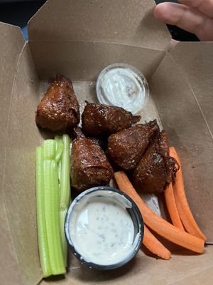 Wings  at The Wayward Vegan in Seattle