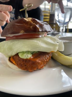 Firehouse sandwich   at The Wayward Vegan in Seattle