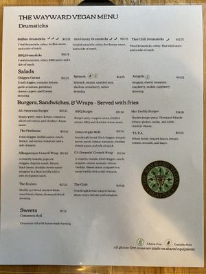 The Ransom Note  at The Wayward Vegan in Seattle