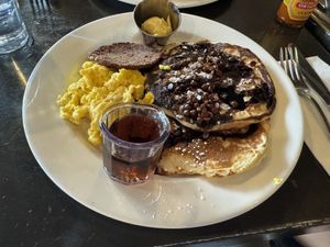 Three Stack Pancakes  at The Wayward Vegan in Seattle