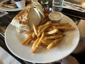 California Crunch Wrap  at The Wayward Vegan in Seattle