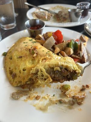 Hillbilly Omelet🤤  at The Wayward Vegan in Seattle