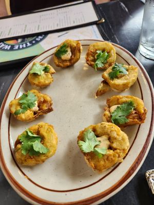 Fried artichokes at The Wayward Vegan in Seattle