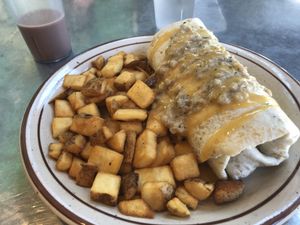 Honestyle fries pictured  at The Wayward Vegan in Seattle