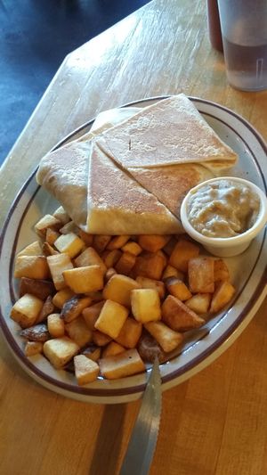 wrap at The Wayward Vegan in Seattle