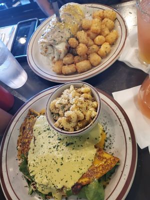 CLEANED THIS OFF OUR PLATES at The Wayward Vegan in Seattle