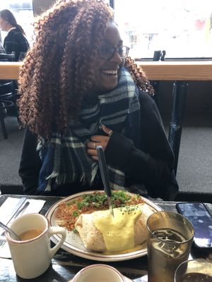 Awesome all vegan Breakfast!  at The Wayward Vegan in Seattle