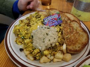 The Farmer's Hash at The Wayward Vegan in Seattle