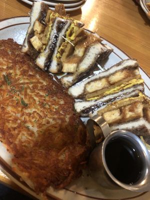 Breakfast club. Dangerously good. at The Wayward Vegan in Seattle