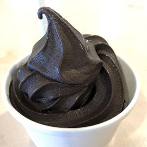 Cookies and cream froyo (tasted like brownie batter, SO GOOD!) at MJ's Cafe in Baton Rouge