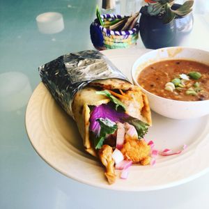 cauliflower wrap  at MJ's Cafe in Baton Rouge