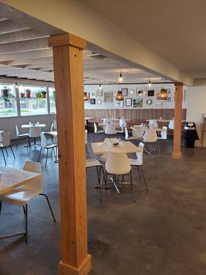 Interior at MJ's Cafe in Baton Rouge