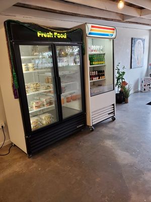 Grab and go foods at MJ's Cafe in Baton Rouge