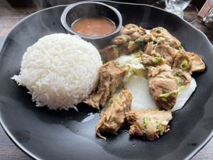 Vegan duck with peanut sauce - £11.50  at Urban Orient in South East London
