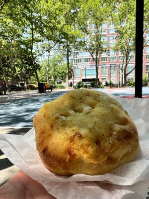 Potato Knish   at Yonah Schimmel's Knish Bakery in New York City