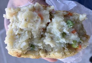   at Yonah Schimmel's Knish Bakery in New York City