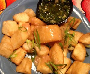 vegan yuca frita at Victor's 1959 Cafe in Minneapolis