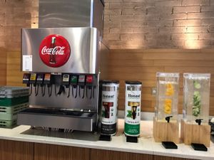 drink station (free drink with meal purchase) at Engrained in Tempe