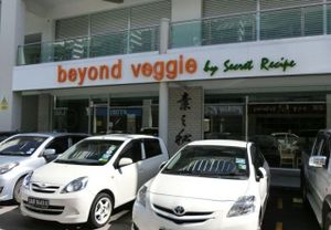 2014-09-26 front at Beyond Veggie by Secret Recipe - Metro Town in Kota Kinabalu