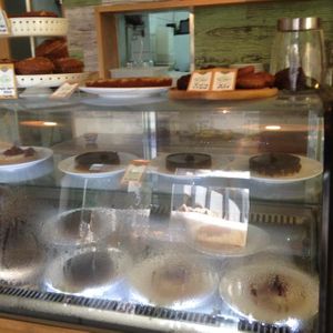 All-vegan desserts at Village Green in Tel Aviv