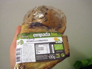 I got two delicious buns to eat while travelling. at Shalom Nature in Faro