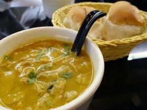 mutton soup at Tulasi Vegetarian in Central Singapore