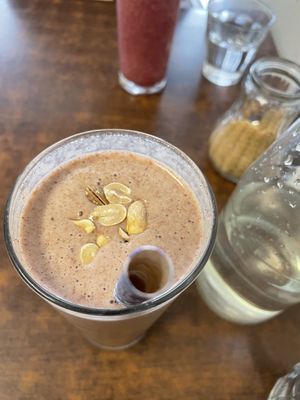 Bannutter smoothie   at Straight Up in Hobart