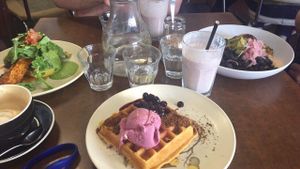 Straight up at Straight Up in Hobart