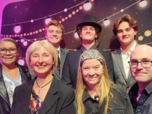 REAL Team - Winners at the 2025 Corangamite Business Awards in the Circular Solutions Category. at REAL Pizza Pasta Salads in Port Campbell