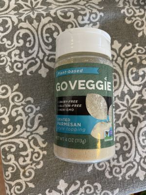 Vegan Parmesan   at Angel Village Cafe in Kanab