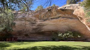 Angels Landing  at Angel Village Cafe in Kanab
