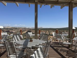 View  at Angel Village Cafe in Kanab