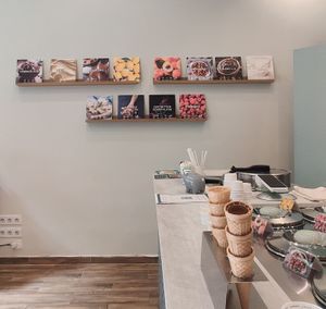 interior at Gaya Gelato in Vienna