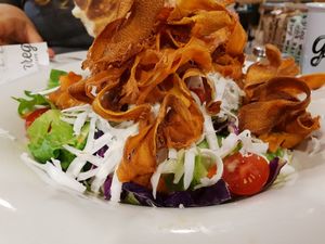 Sweet potato salad at Greg Cafe - Dizengoff Center in Tel Aviv