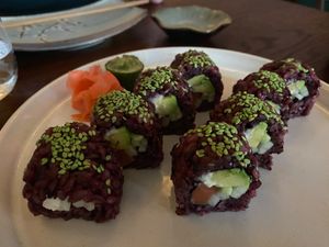   at Vegan Sushi Bar in Utrecht