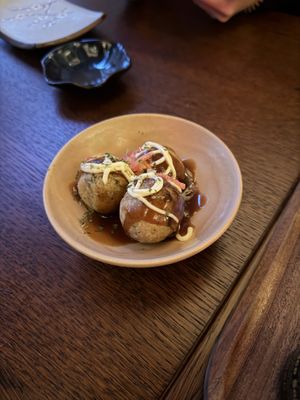 Takoyaki  at Vegan Sushi Bar in Utrecht