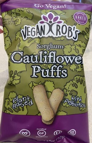 Cauliflower puffs  at Nekter Juice Bar in Irvine