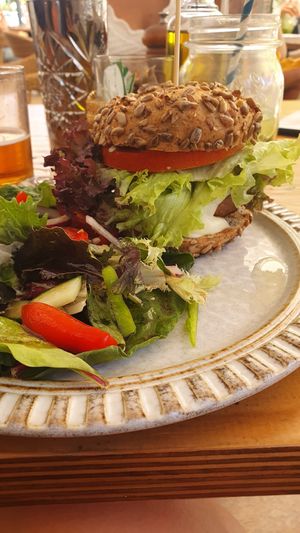 Beyond Meat Burger at Passion Marina in Ibiza