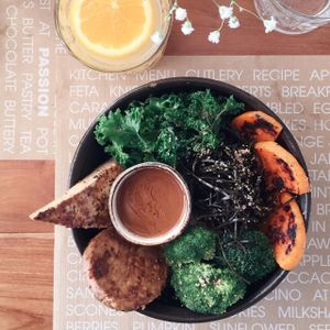 Vegan Zen Bowl  at Passion Marina in Ibiza