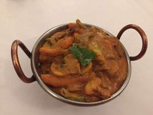 Veg Vindaloo at Krishna Pait Pooja in Footscray