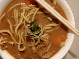 Vegan Laksa at Zenhouse in West Hindmarsh