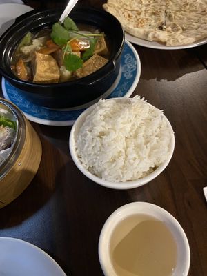 Steamed rice   at Zenhouse in West Hindmarsh