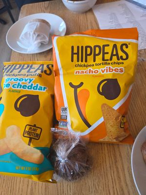 Vegan treats from the grocery store side at The Mustard Seed Natural Market and Cafe in Watertown