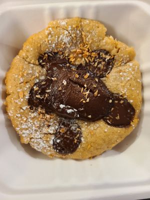 Coolie with chocolate creme at Happy Cat Cafe - Chat l'heureux in Montreal