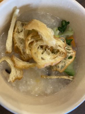 Small bowl of porridge for free  at IBAA Chatswood - Fo Guang Yuan in Chatswood