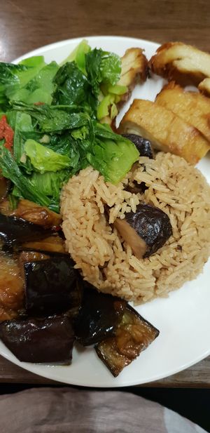 Mushroom rice at IBAA Chatswood - Fo Guang Yuan in Chatswood
