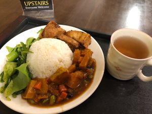 Three choices with rice and complimentary tea! at IBAA Chatswood - Fo Guang Yuan in Chatswood