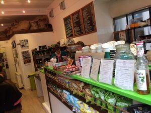 the counter of Blend at Blended Brew in Inverness
