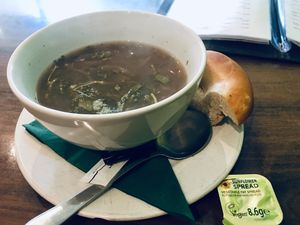 daily soup at Blended Brew in Inverness
