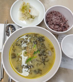 only 7000 at Jogyesa Kitchen - 조계사 승소 in Seoul